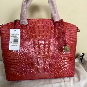 Brahmin Duxbury Satchel,  Punchy Coral